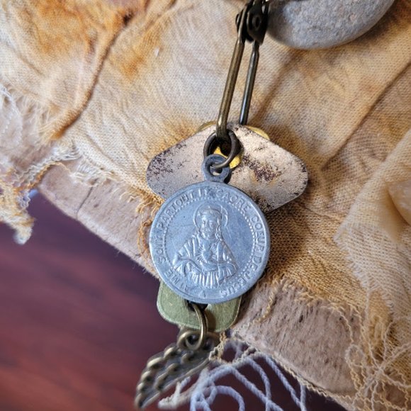 Handmade Art Journal Healing Crystal Rocks Time Dream Drawing Book Angel - Picture 4 of 14